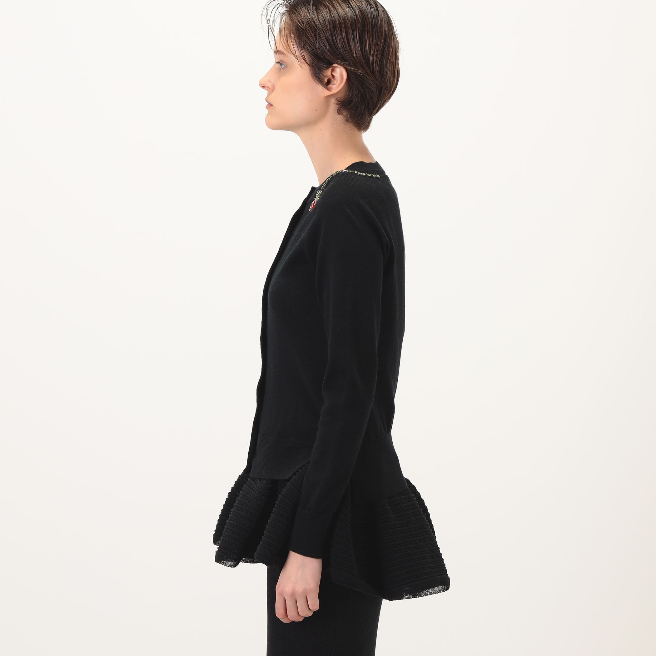 Simone Rocha CARDIGAN W/ EMB エンブロイダリー カーディガン