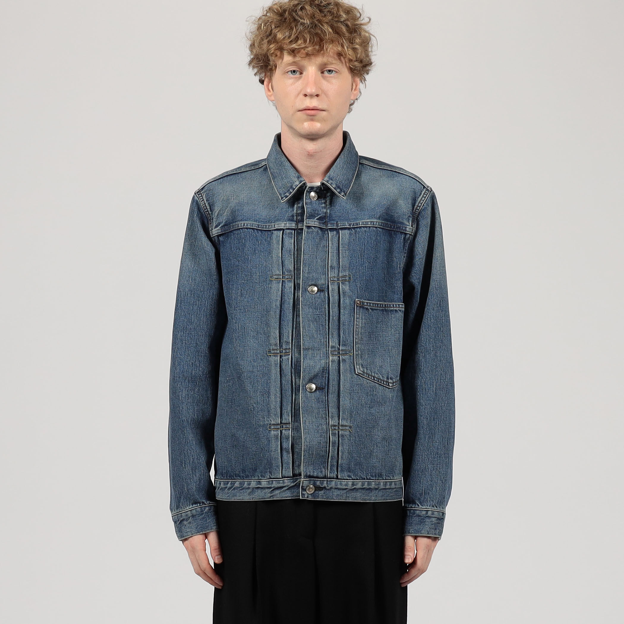 HYKE デニムジャケット TYPE1 size4 新品 ハイク 25AW DENIM JACKET TYPE 1/REGULAR FIT デニムジャケットタイプ1