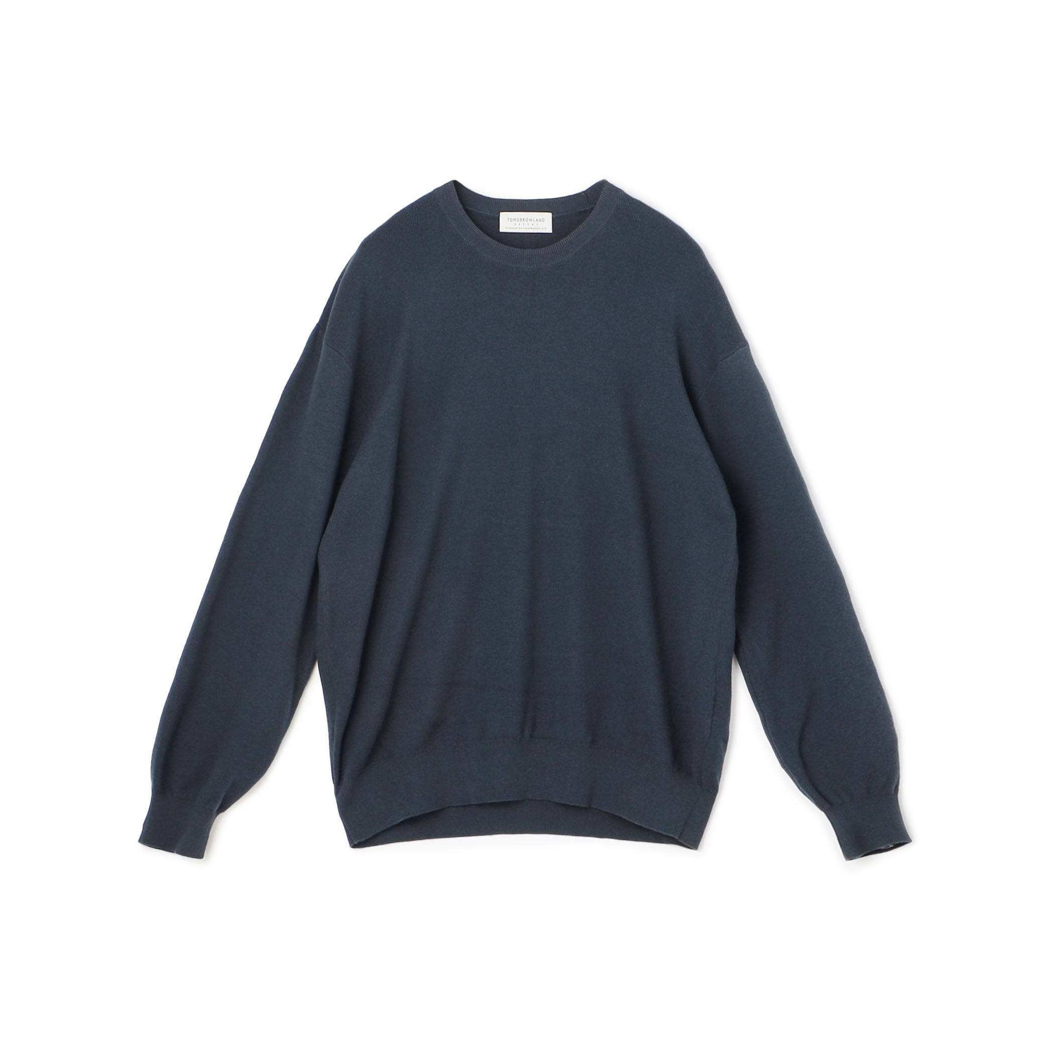 TOMORROWLAND tricot コットンカシミヤ クルーネックプルオーバー｜トゥモローランド 公式通販