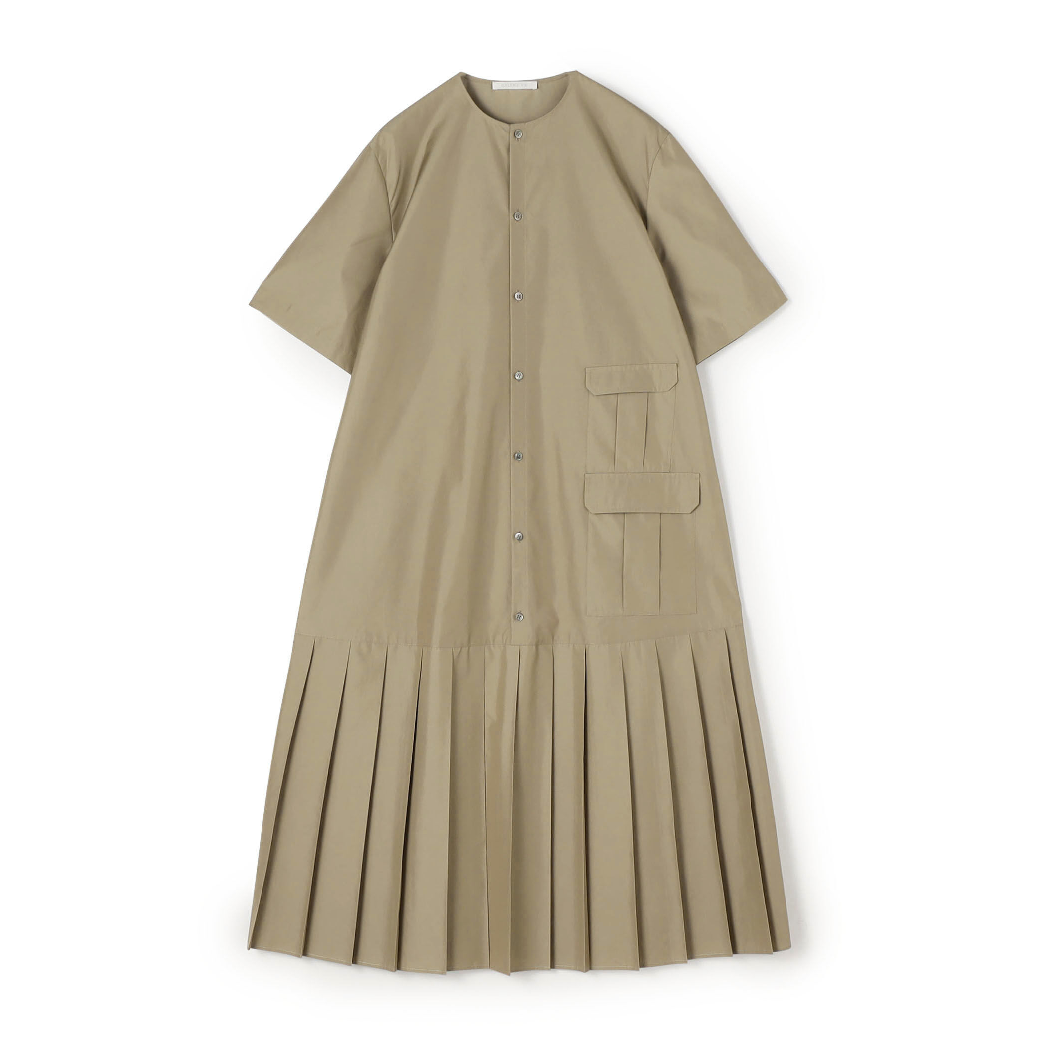 □コットンポリエステルウェザー ワンピース｜トゥモローランド