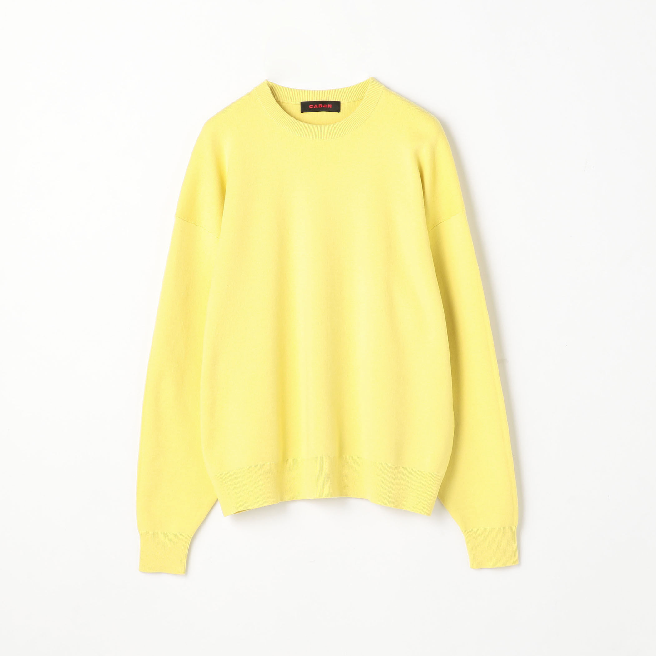 CABaN コットンカシミヤ クルーネックプルオーバー | CABaN