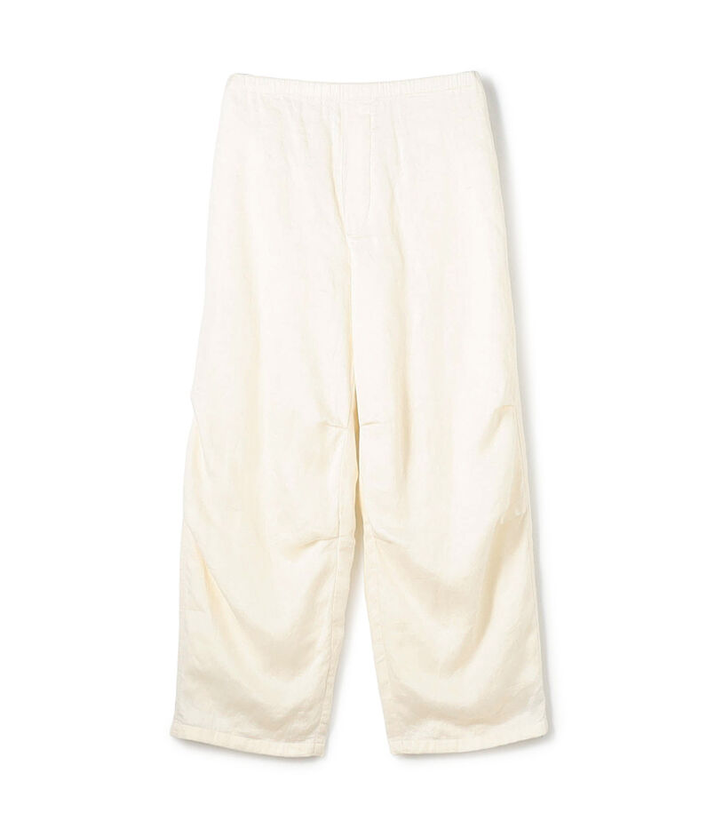 ラミーサテン ニータックパンツ