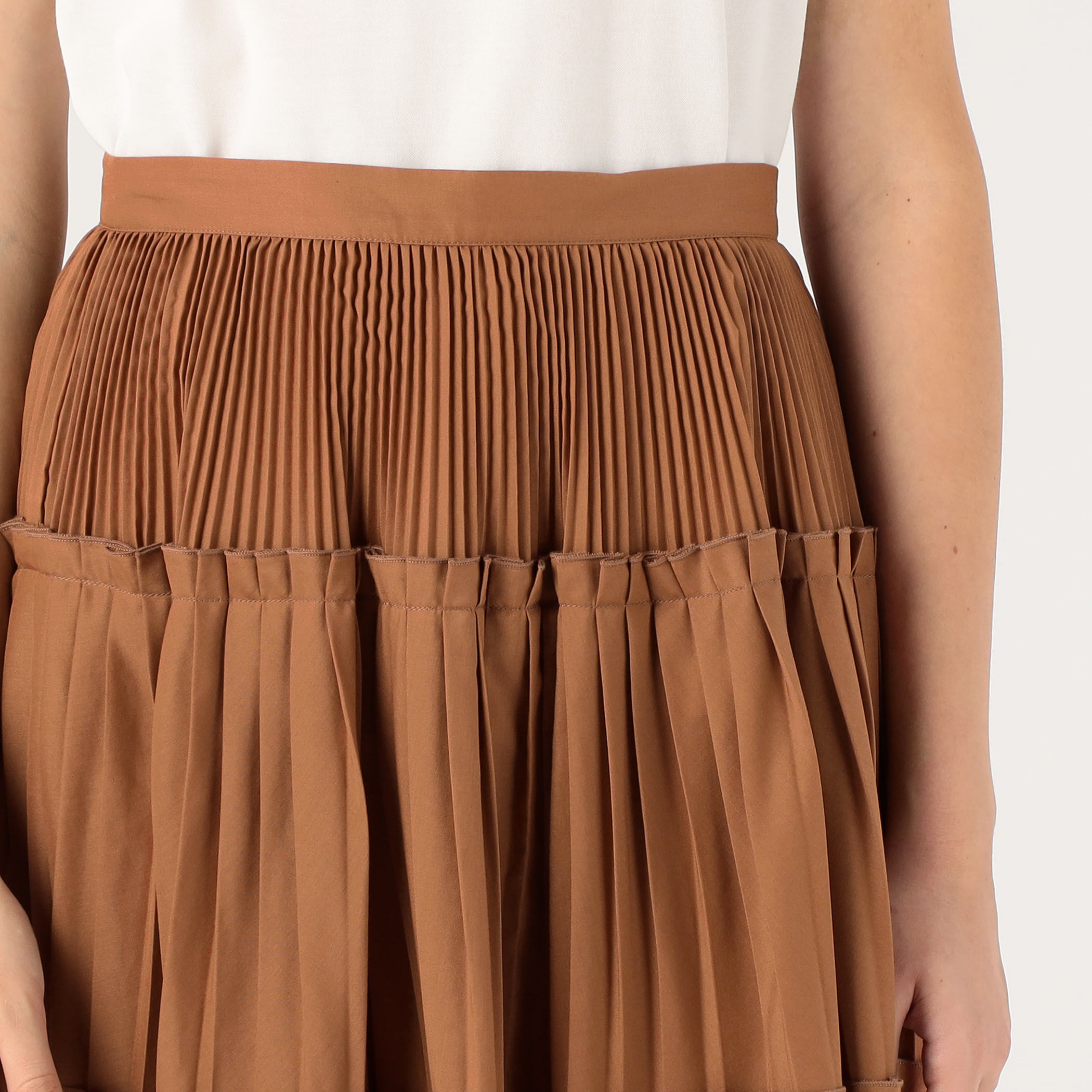 PLAN C PLEATED SKIRT｜トゥモローランド 公式通販