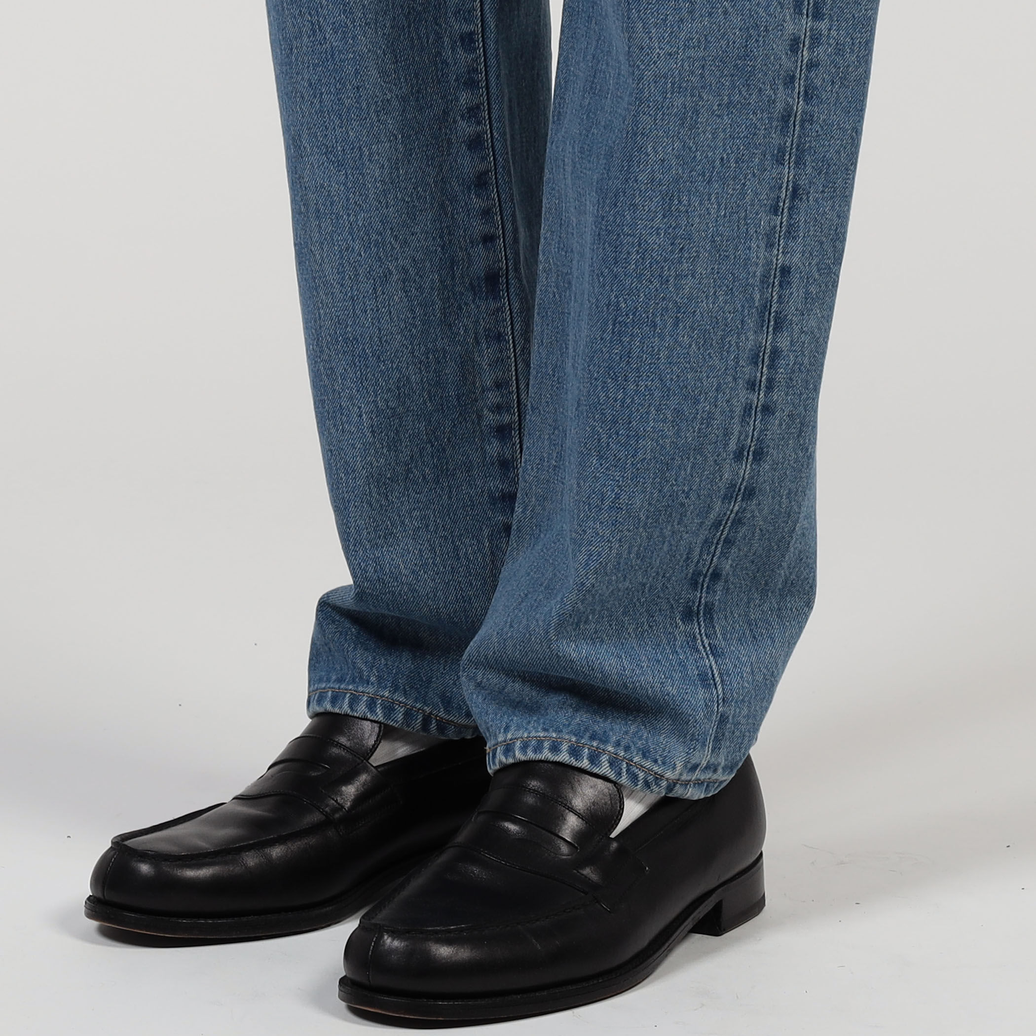 別注】EDWIN LOOSE STRAIGHT USED デニムパンツ