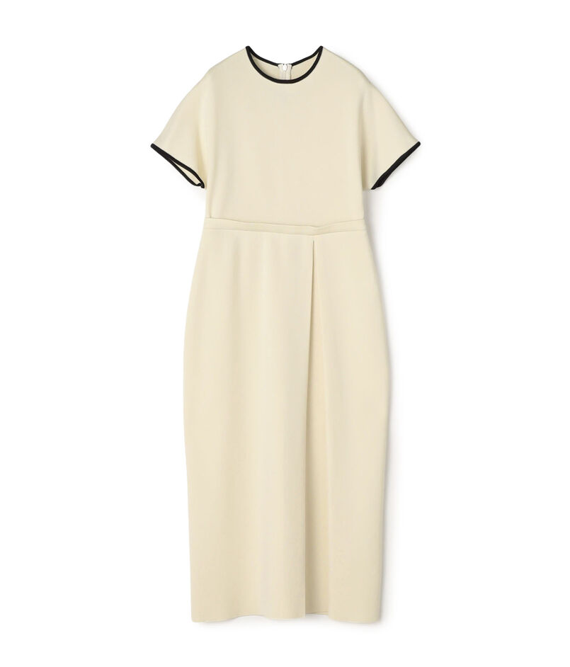 ミラノリブ ウエストタックワンピース