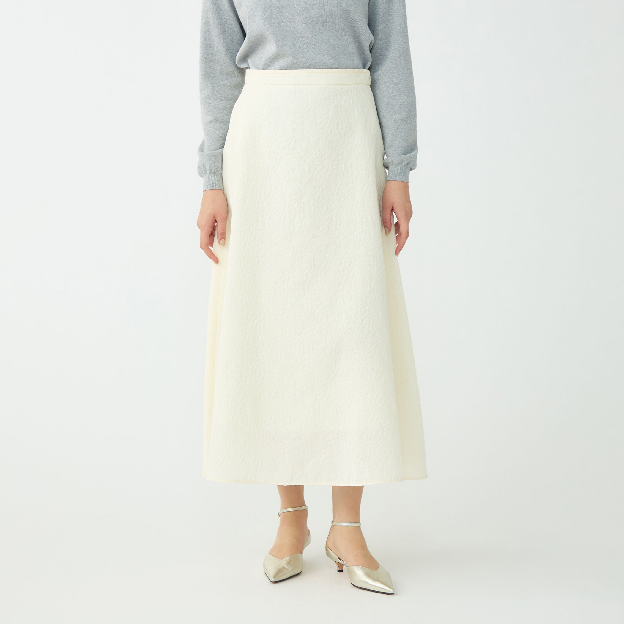 アラベスクジャカード サーキュラースカート｜トゥモローランド 公式通販