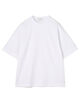 【接触冷感・吸水速乾】コットンポリエステルポンチ クルーネックTシャツ