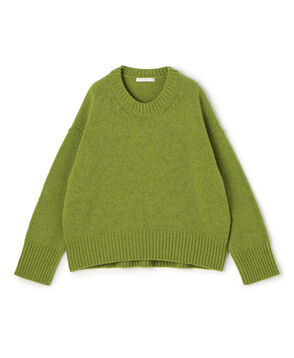 ファインウール クルーネックプルオーバー