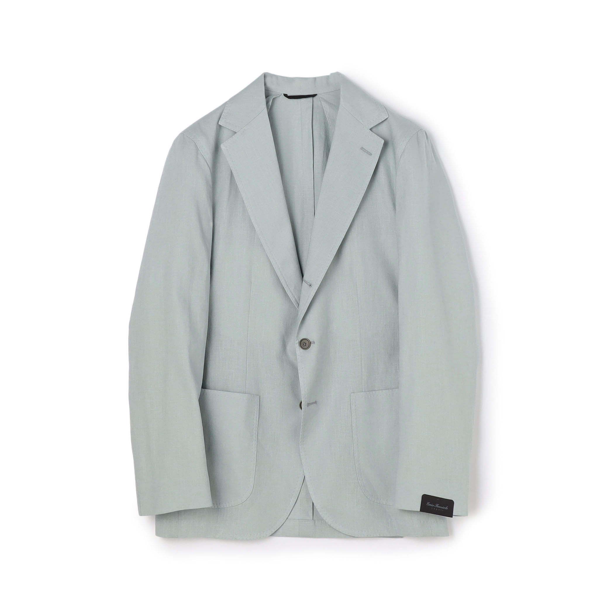 ERRICO FORMICOLA リネン シングルブレステッド3Bジャケット