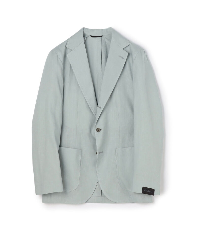 ERRICO FORMICOLA リネン シングルブレステッド3Bジャケット ERRICO FORMICOLA リネン シングルブレステッド3Bジャケット
