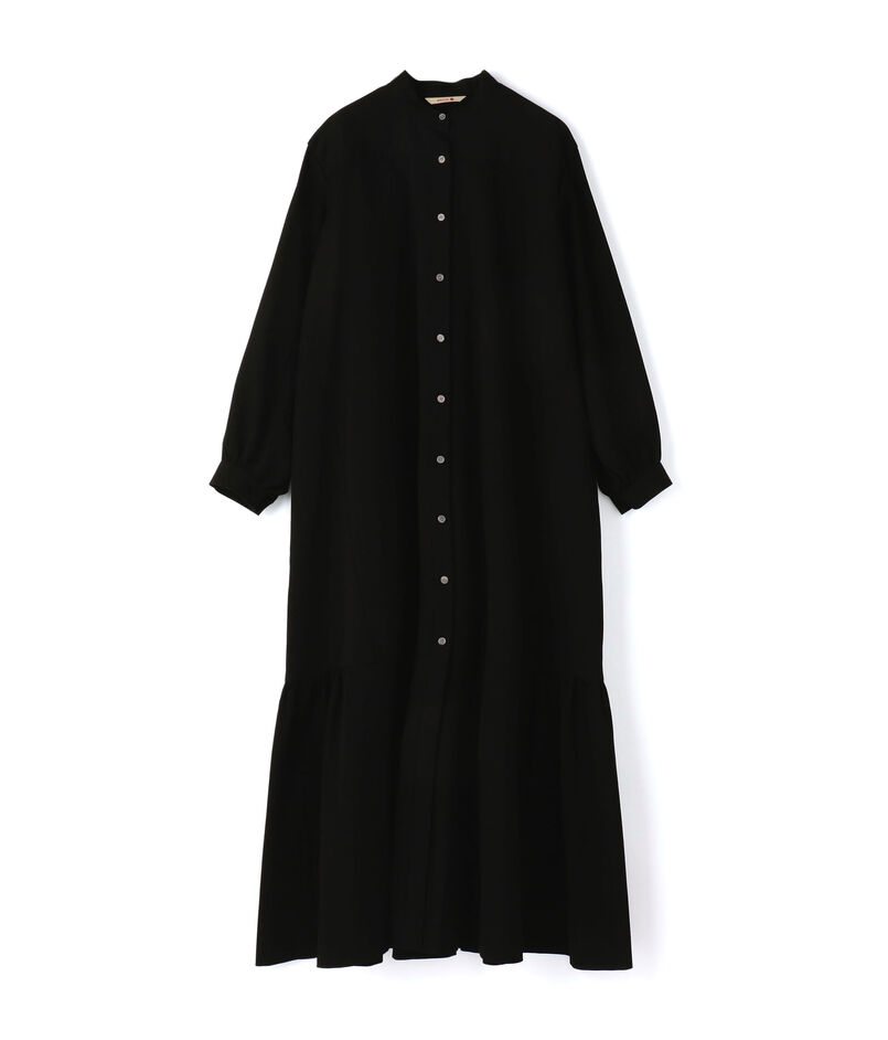 〈MORE10%OFF対象〉■コットンピケ シャツドレス