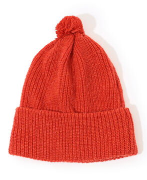 HIGHLAND2000 HC BOB CAP WITH POMPOM カシミヤニットキャップ
