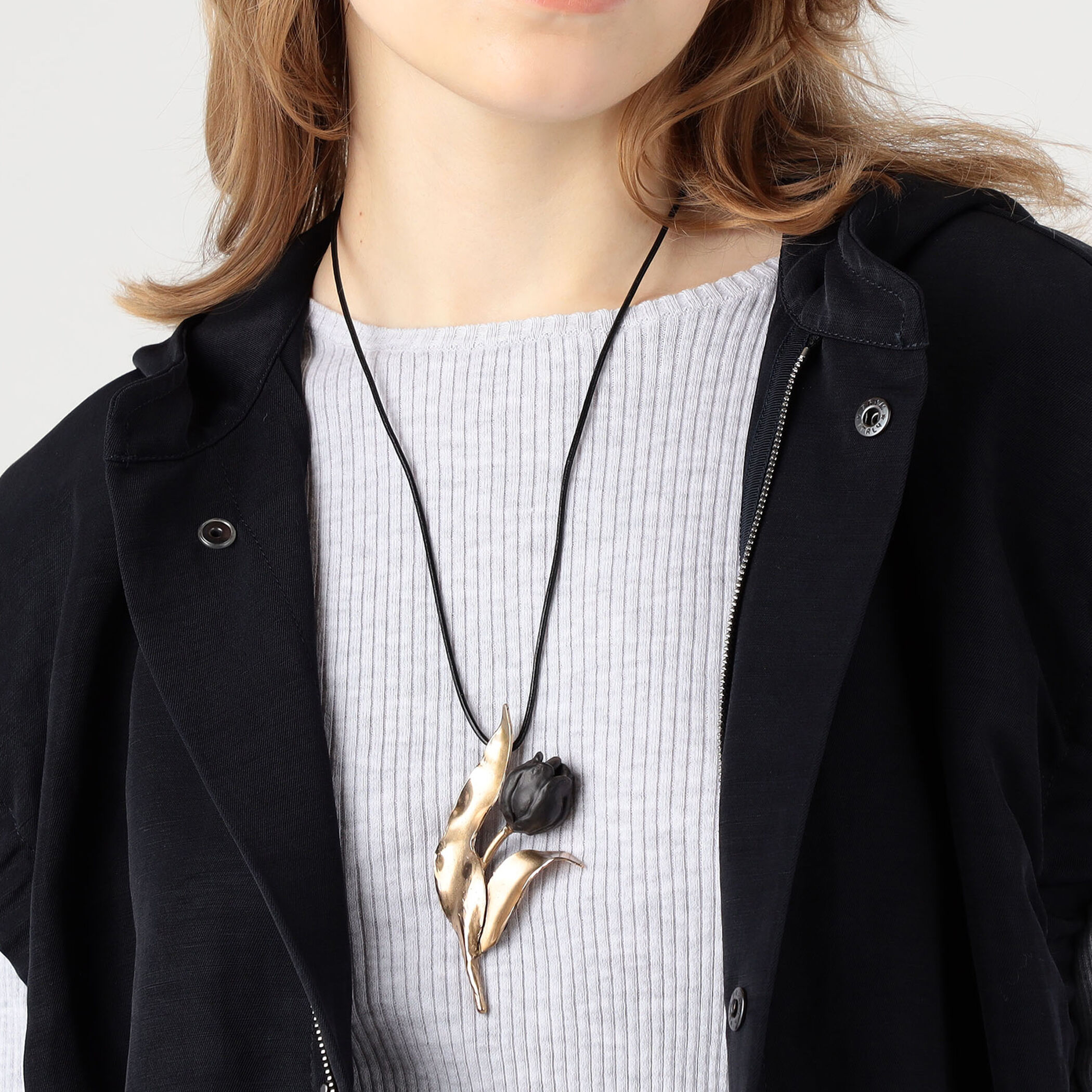 RENARD BIJOUXペンダントネックレス RENARD BIJOUX レナードビジュー BITTER GOURD YELLOW