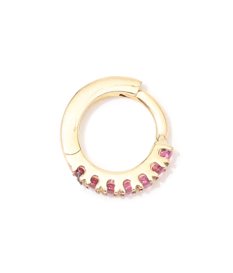 Otiumberg. Small Raspberry Ruby 片耳ピアス