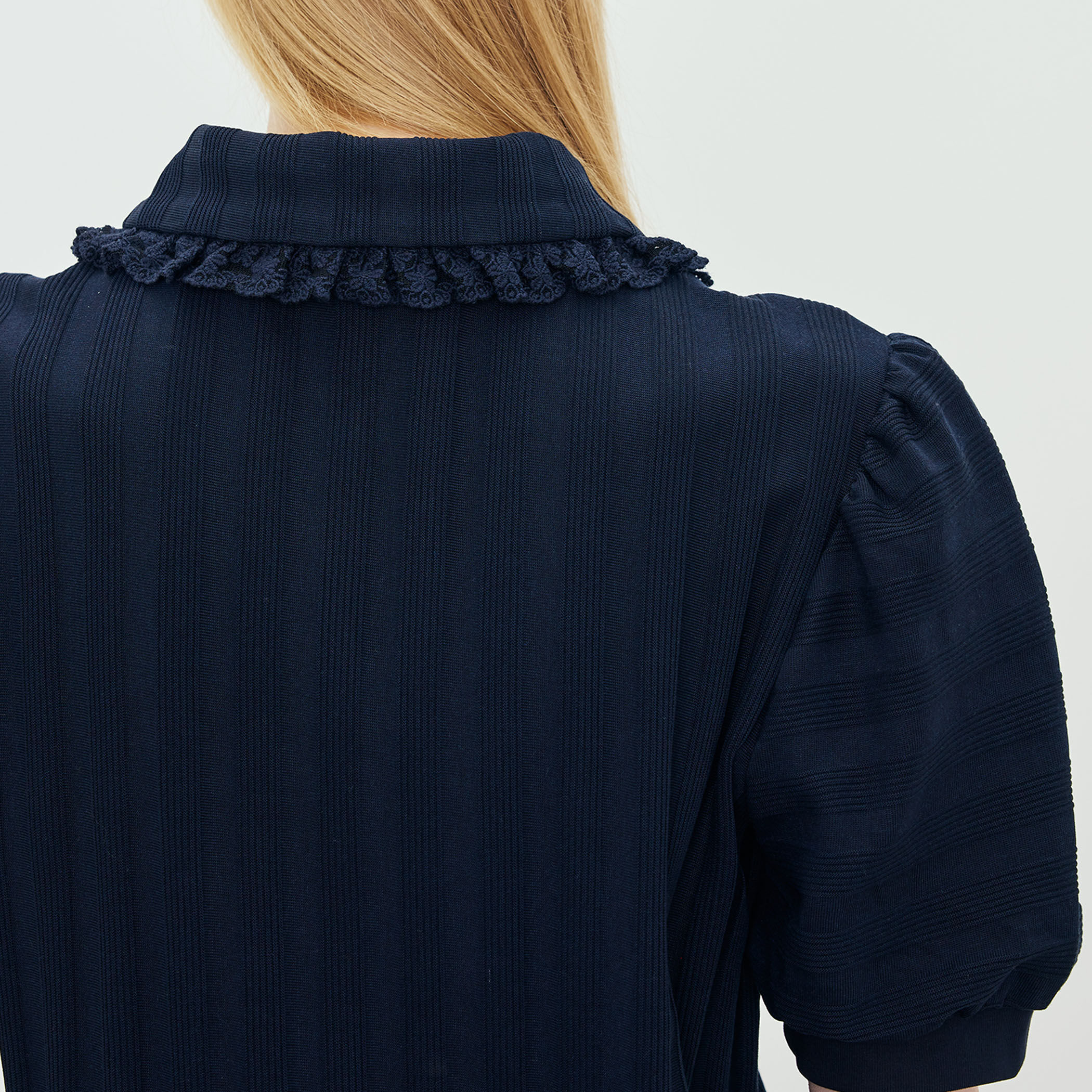 別注】SHUSHU/TONG Peter Pan Collar Top ピーターパンカラートップ