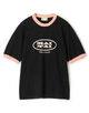 Mai Tai メランジコットン リンガーニットTシャツ