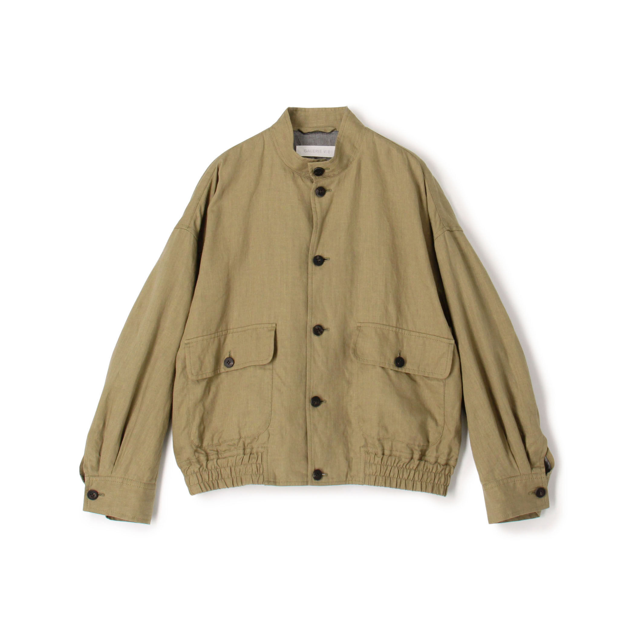 ダストリネン スタンドカラーブルゾン｜トゥモローランド 公式通販