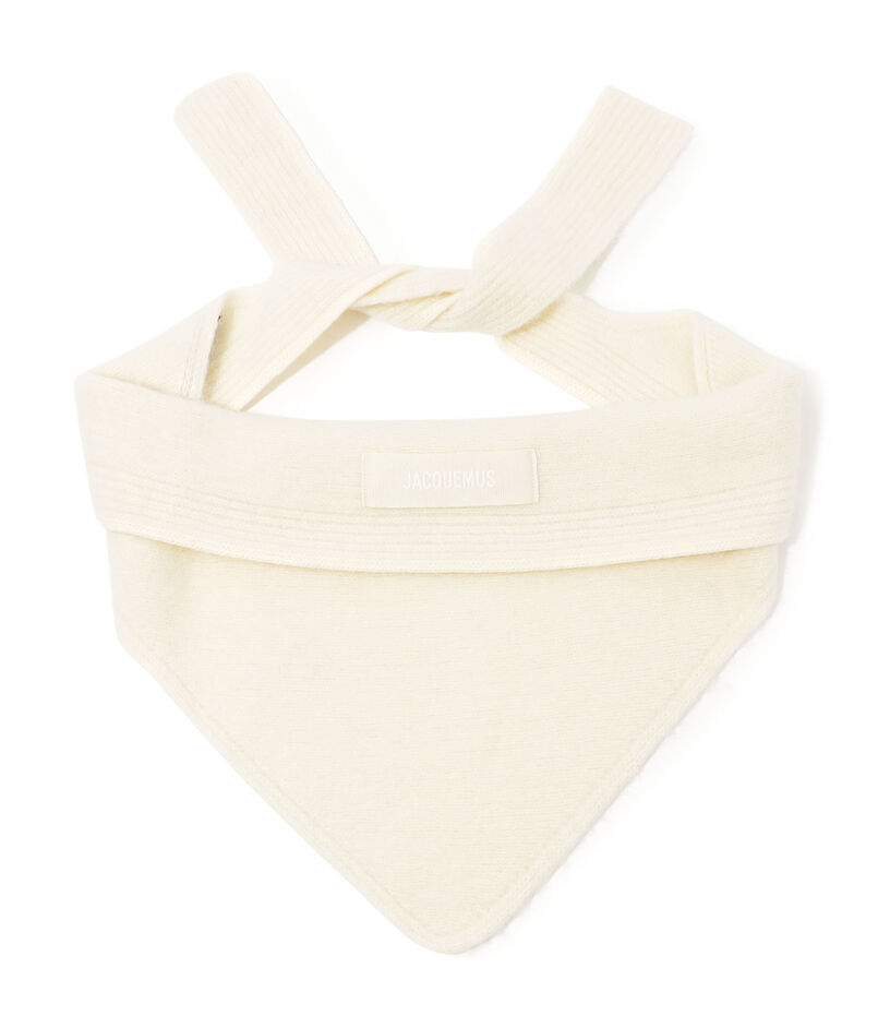 JACQUEMUS LE CHALE GROS GRAIN