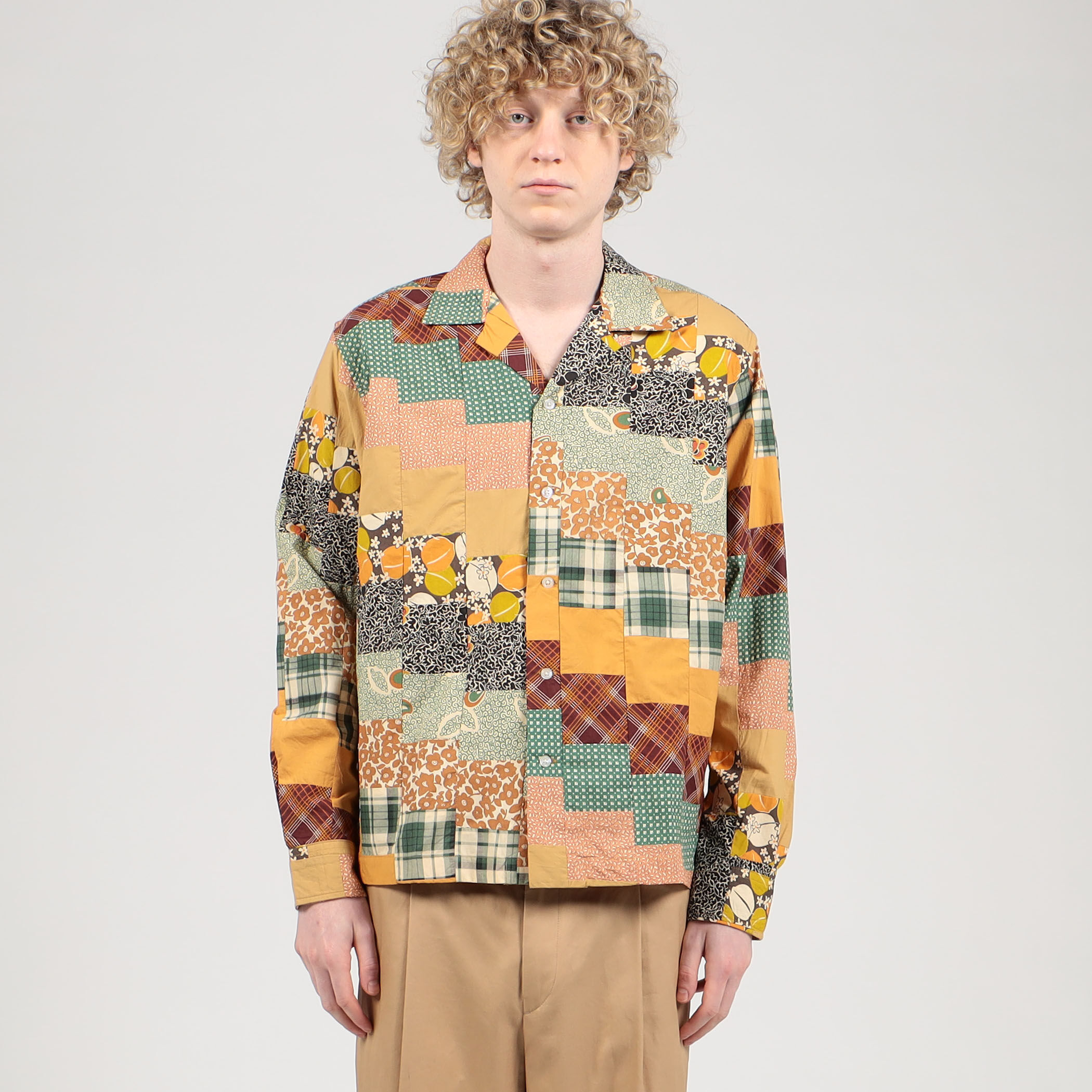 BODE DIAGONAL SQUARE PATCH SHIRT｜トゥモローランド 公式通販