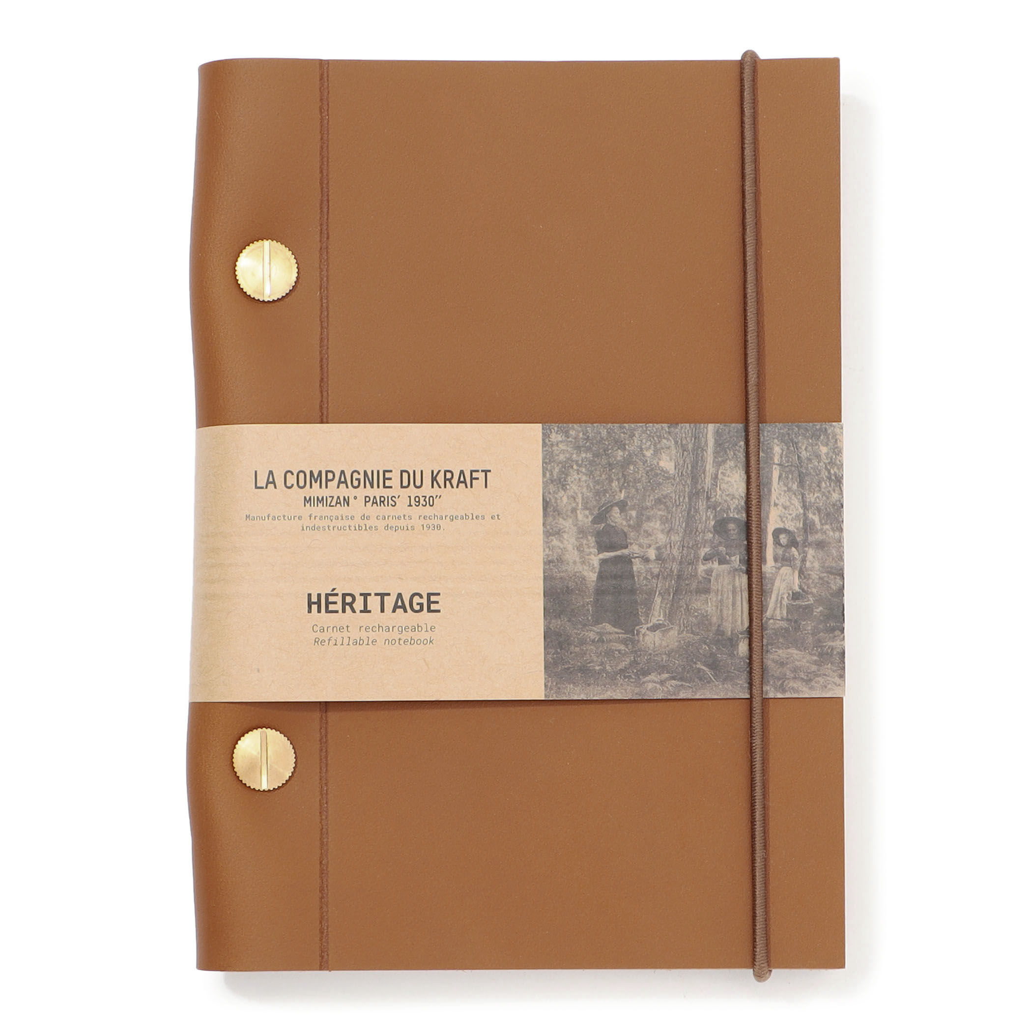 La Compagnie du Kraft Heritage A6 Leather Notebook