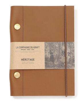 La Compagnie du Kraft Heritage A6 Leather Notebook