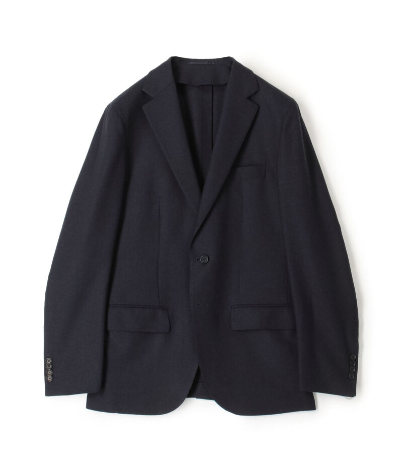 ウールナチュラルストレッチ シングルブレステッド 2Bジャケット DRAGO
