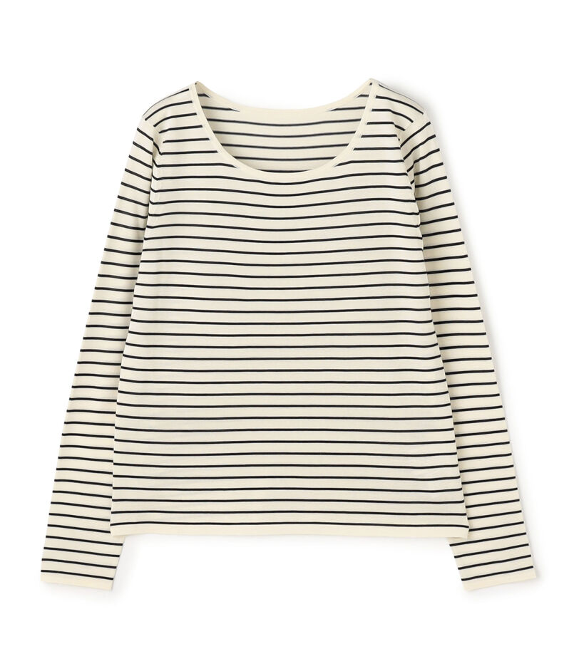 シルク ラウンドネックプルオーバー