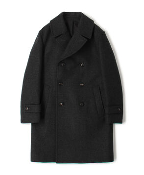 ウールカシミヤ ダブルブレステッド 6B Pコート