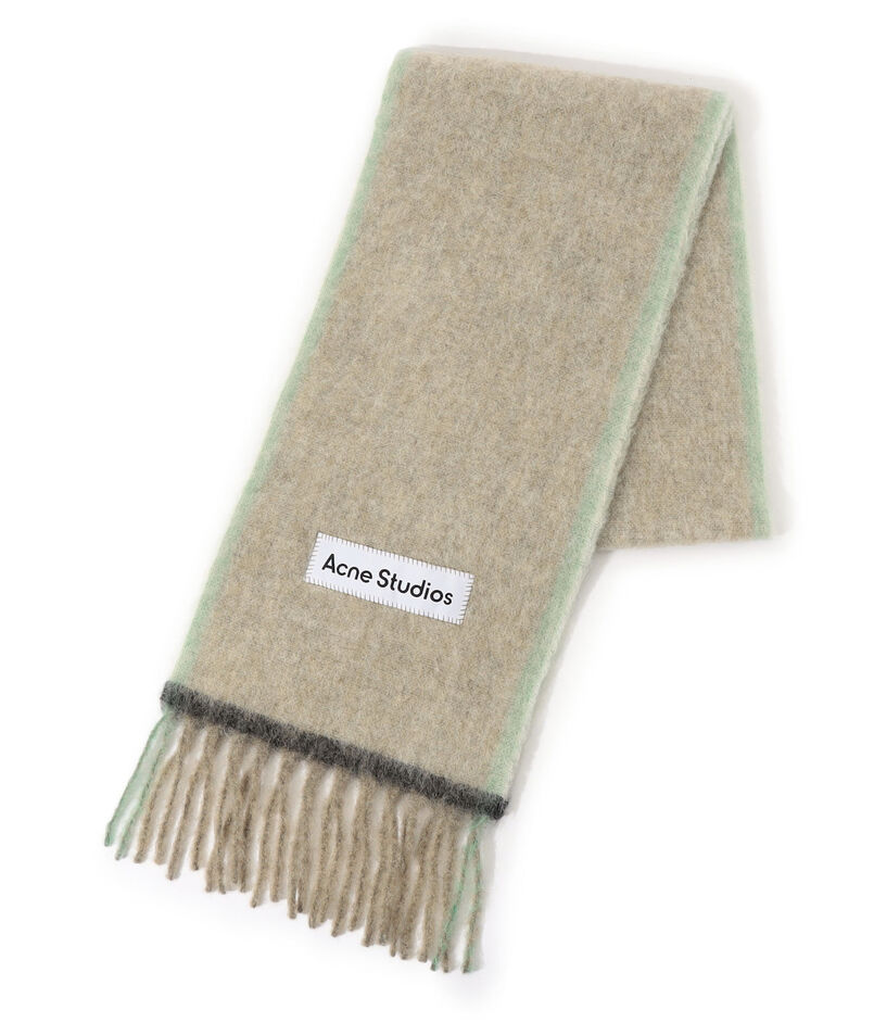 Acne Studios モヘヤウールフリンジスカーフ