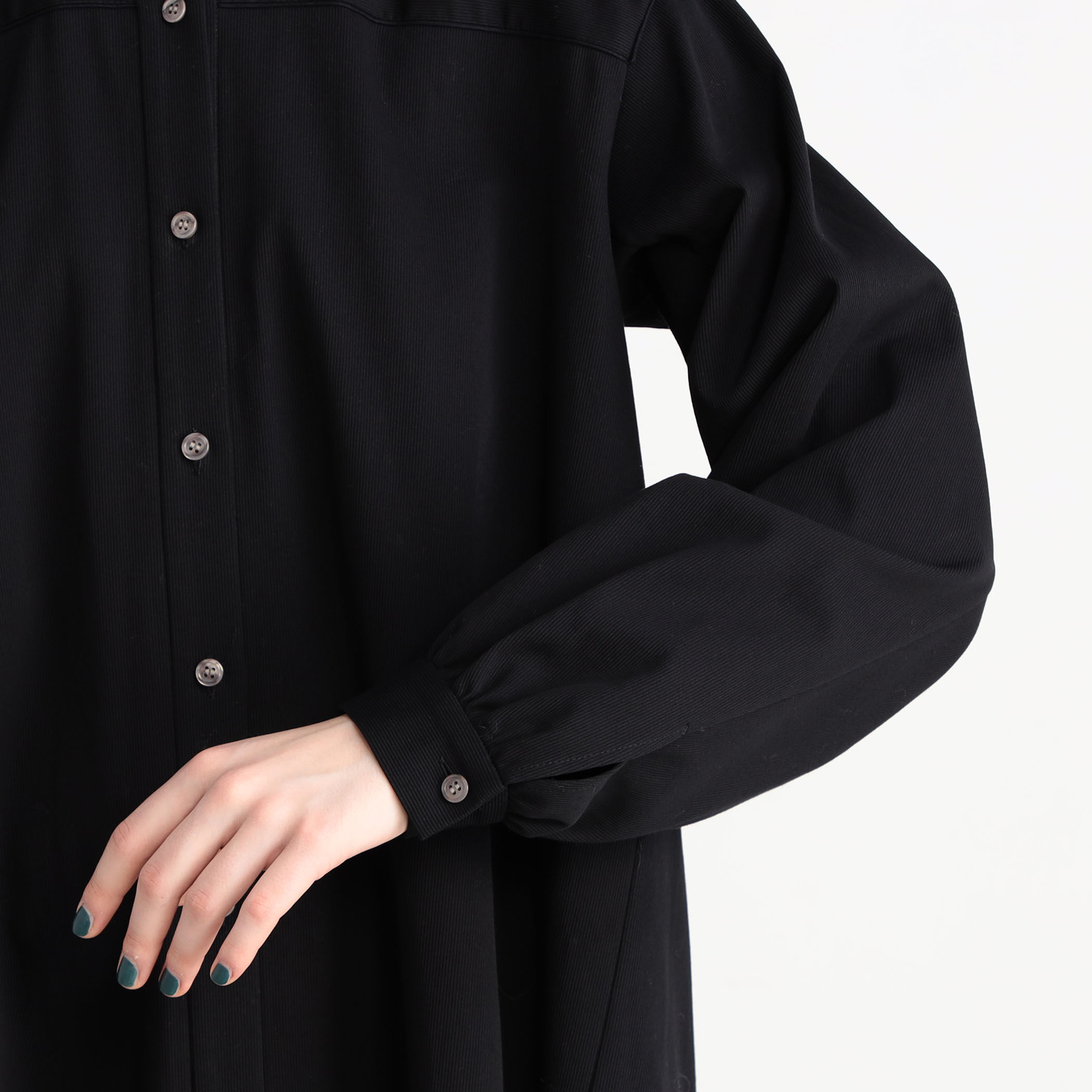 □コットンピケ シャツドレス｜トゥモローランド 公式通販