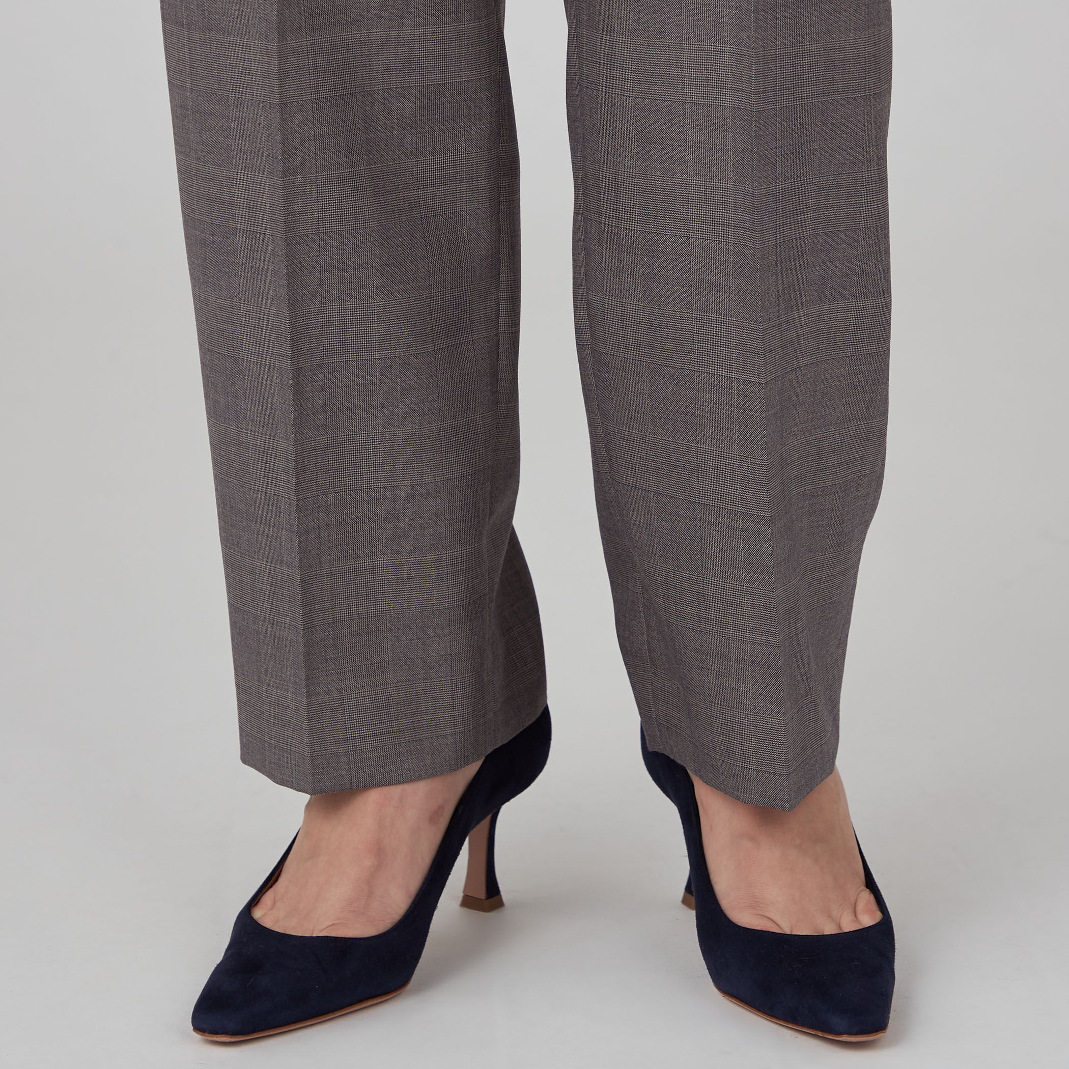 TASMANIAN GLEN CHECK ストレートパンツ｜トゥモローランド 公式通販