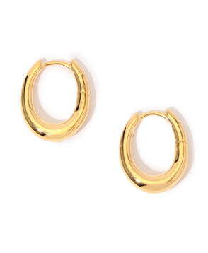 Otiumberg. Oval フープピアス