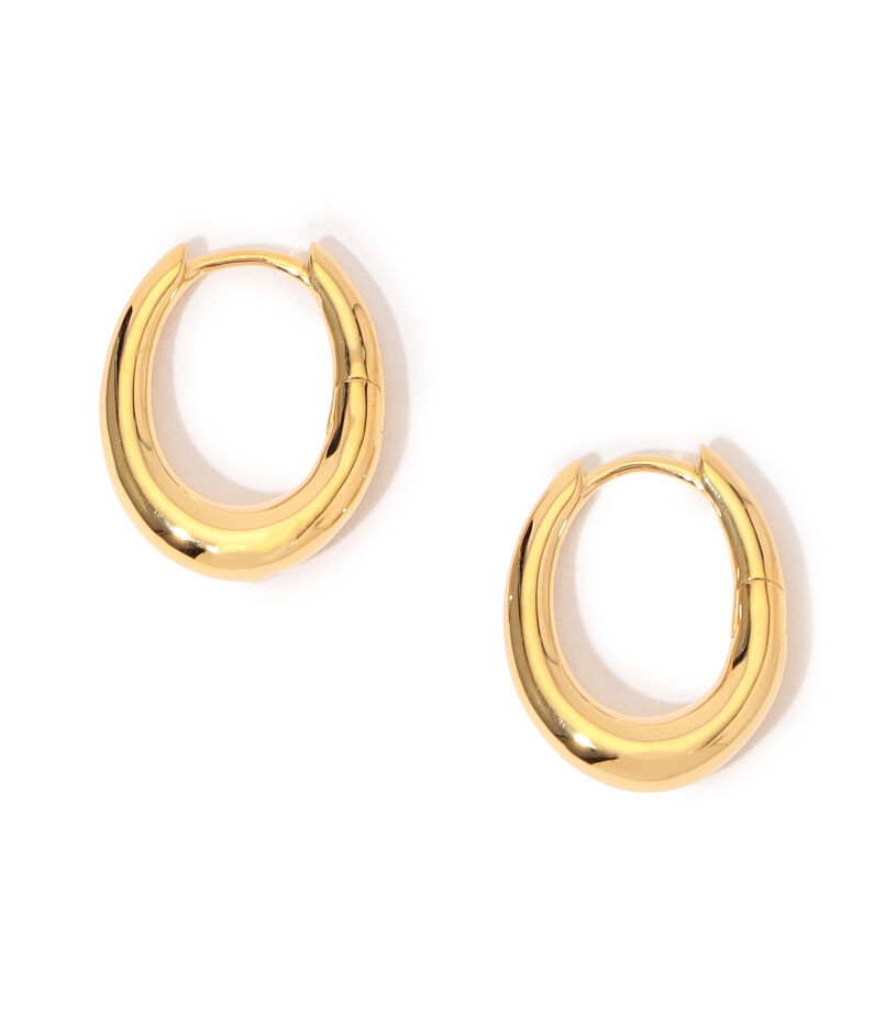 Otiumberg. Oval フープピアス