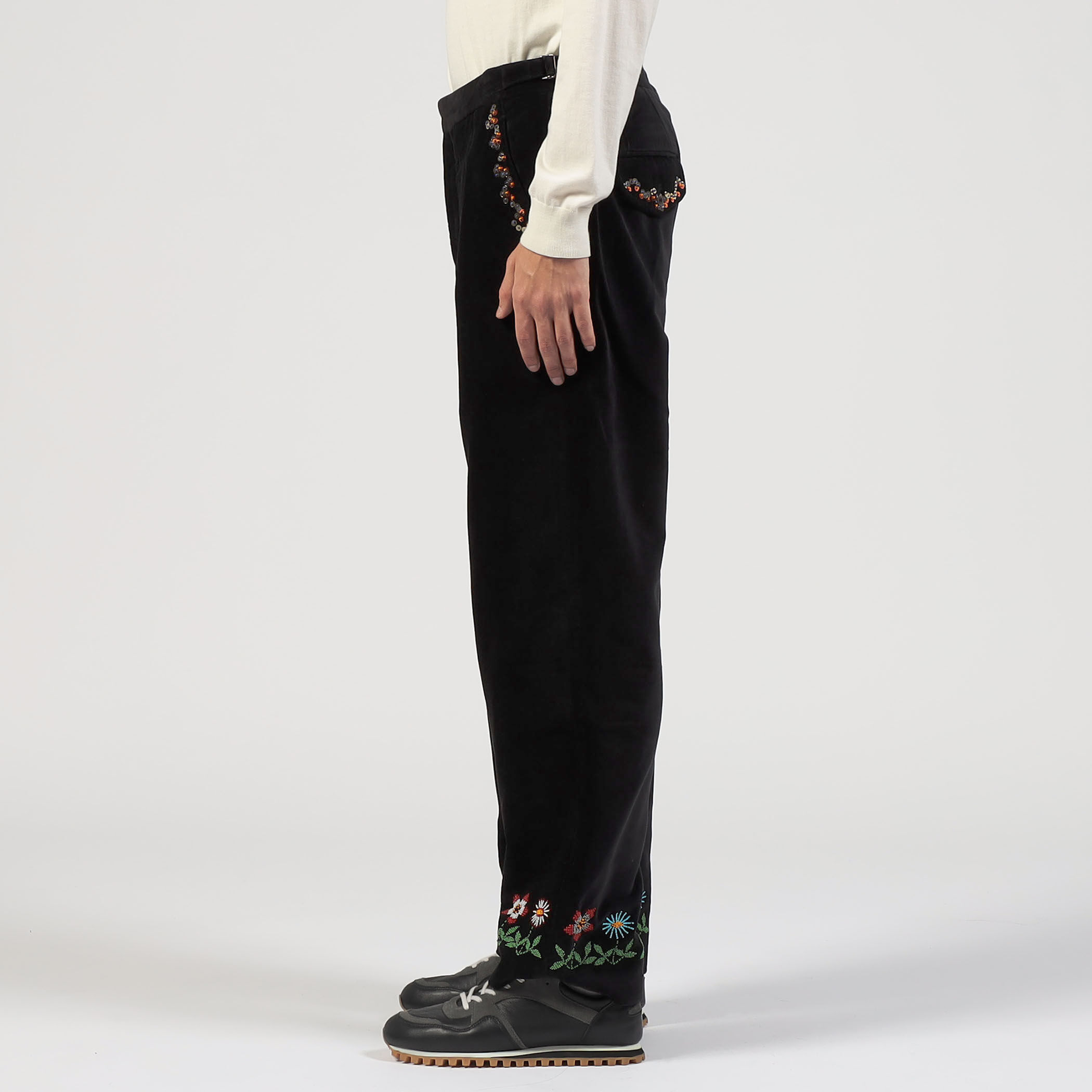 Bode/パンツ BODE BEADED GARDEN VINE TROUSERS|トゥモローランド 公式通販