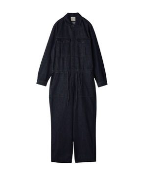 10ozデニム ジャンプスーツ