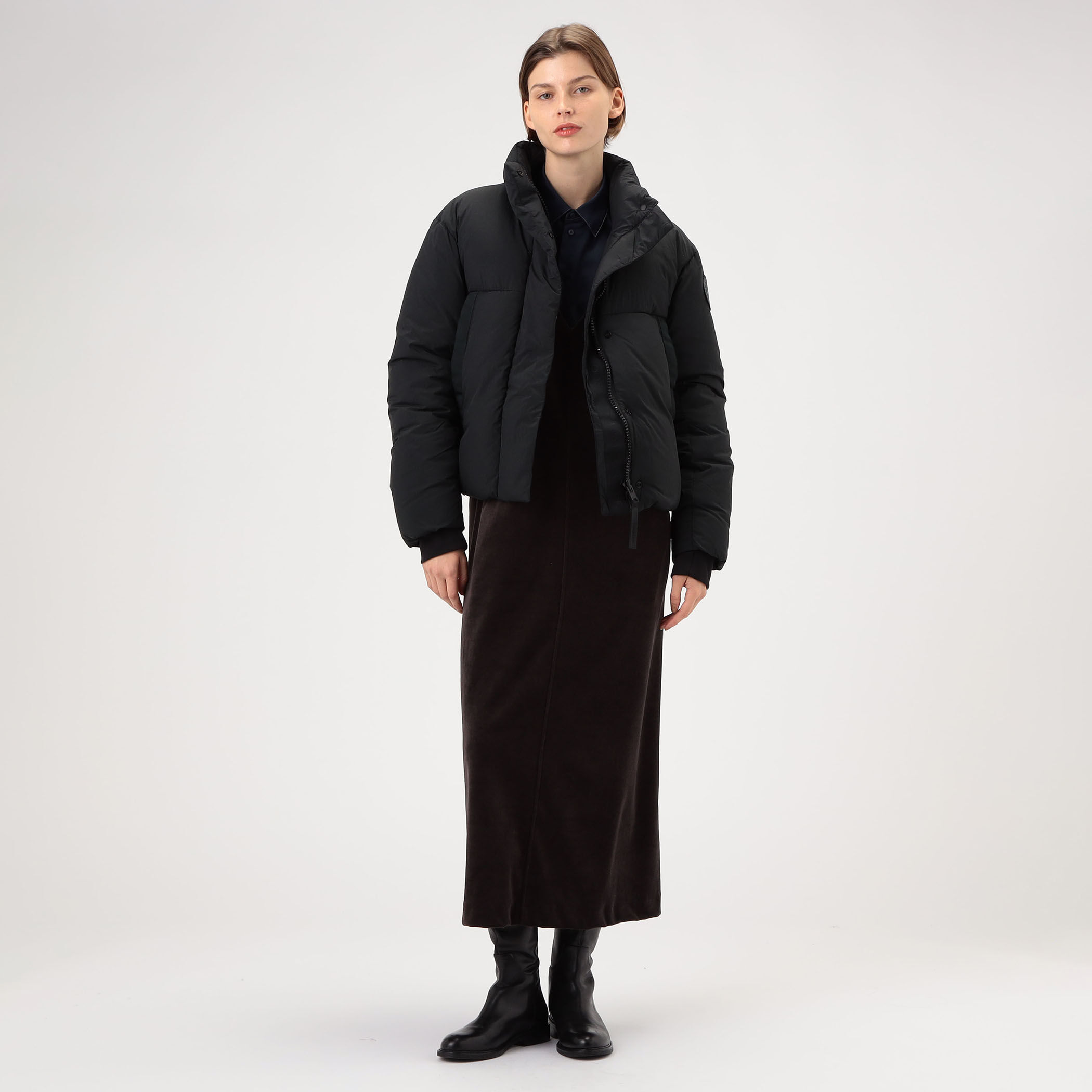 CANADA GOOSE Junction Crop Puff ダウンコート