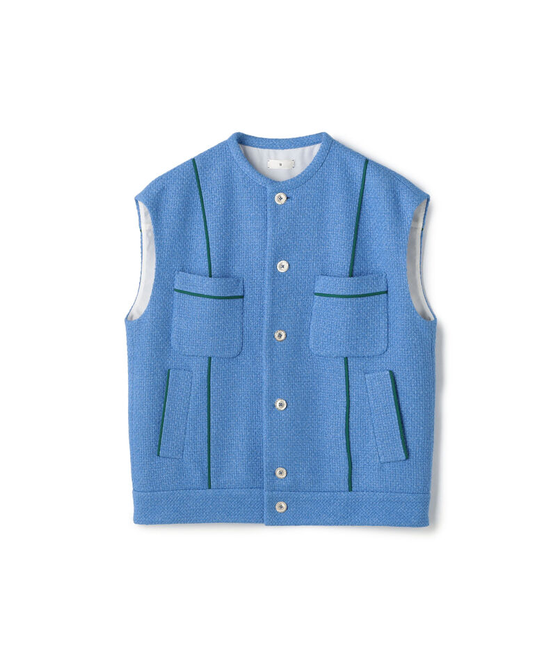 コットンバスケット オーバーサイズジレ