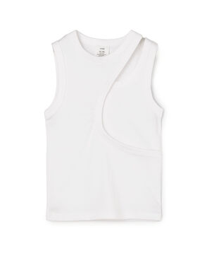 HYKE LAYERED TANK TOP レイヤードタンクトップ