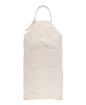 プレーンリネン エプロン