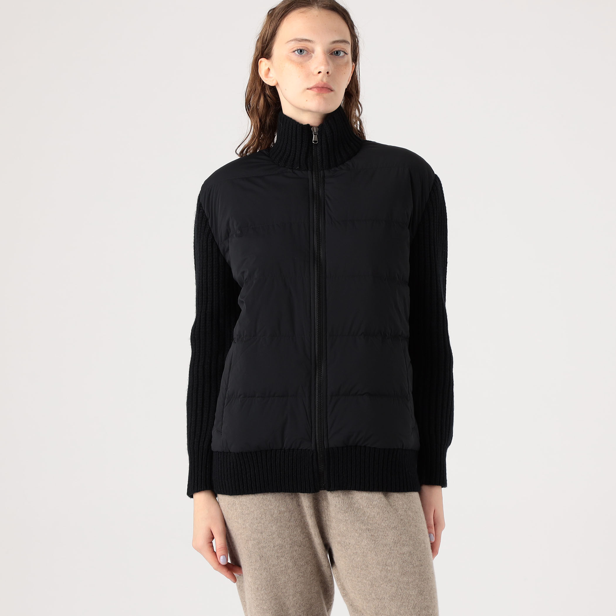 マテリアルコンビ ダウンジャケット WSPN2577｜トゥモローランド 公式通販