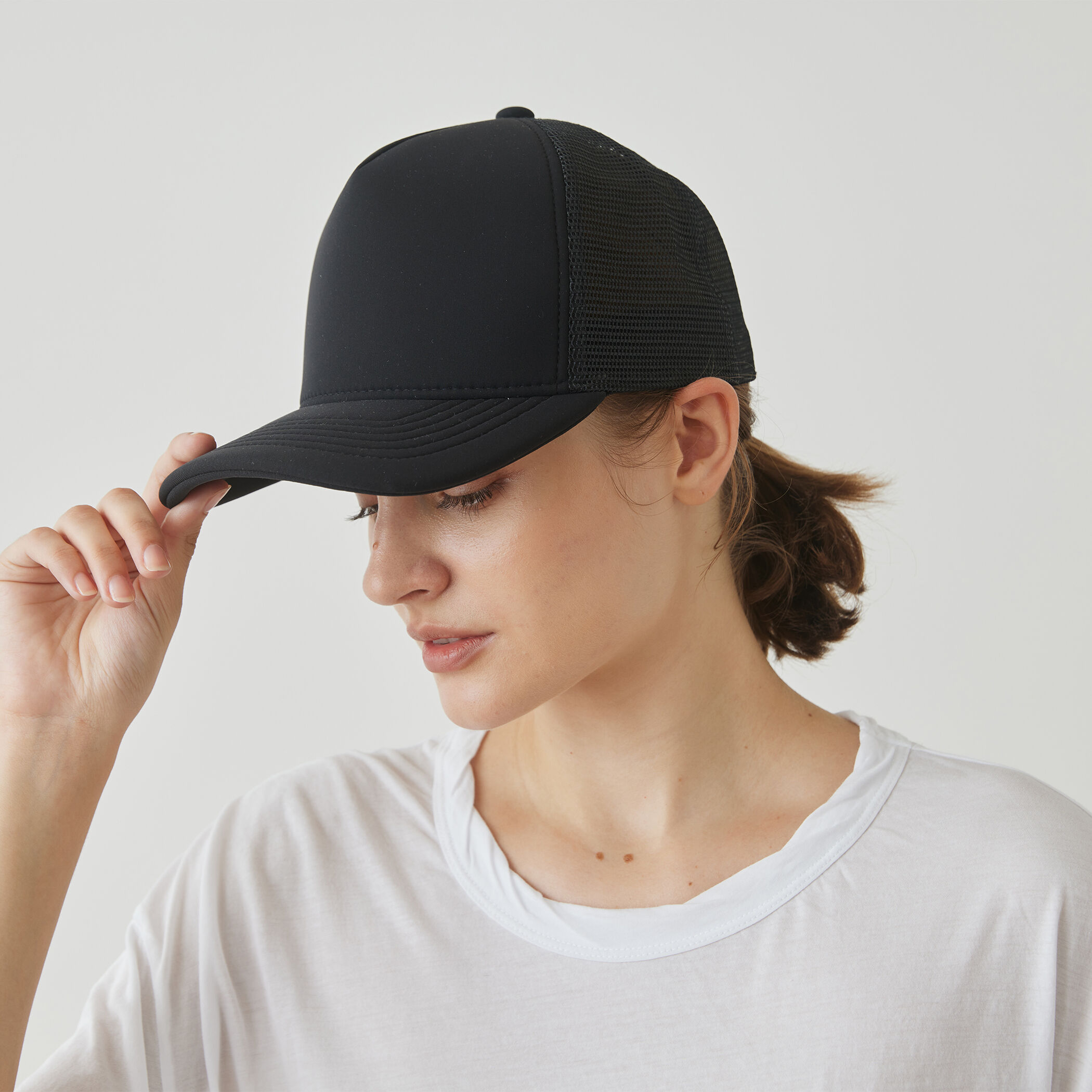 ASKYURSELF (アスクユアセルフ)商品ページ - Mirror Trucker Cap