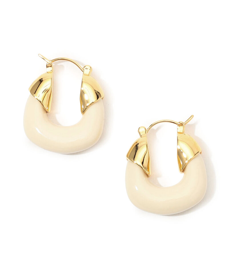 Lizzie Fortunato MINI ORGANIC HOOPS ピアス