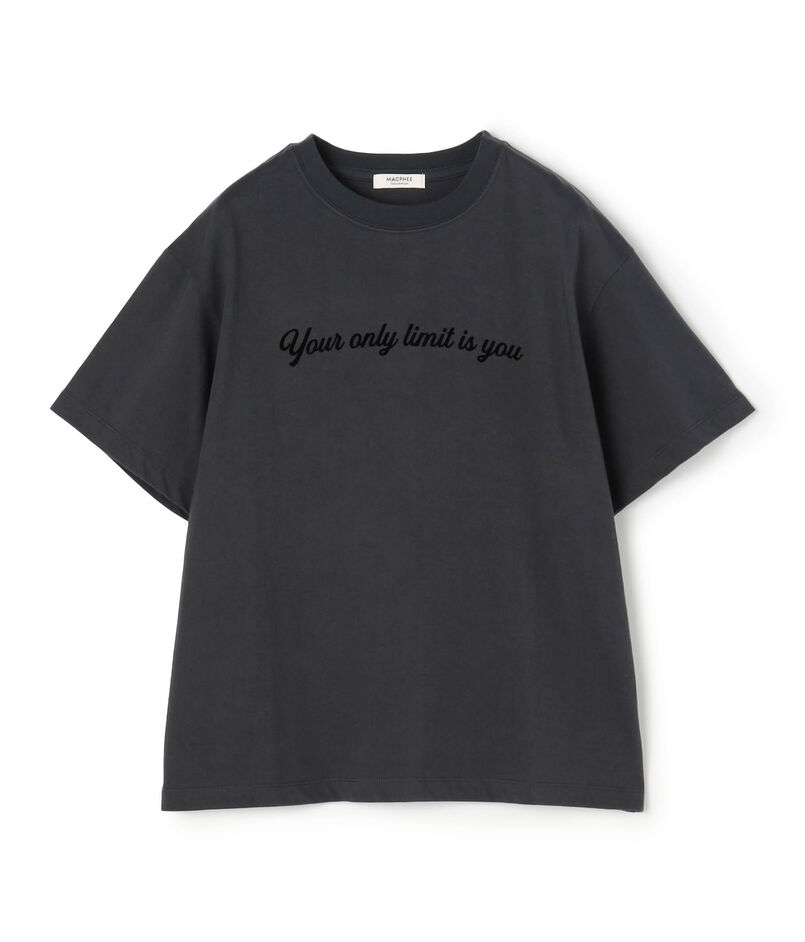 コットンロゴプリント Tシャツ