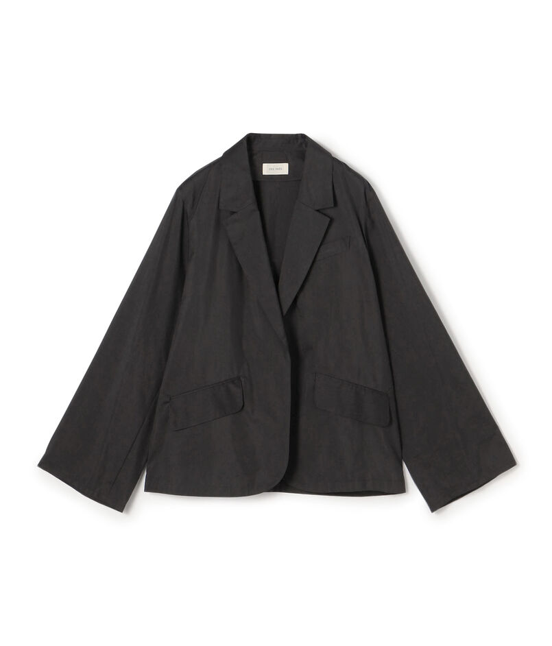 コットンシルクタイプライター リラックスジャケット