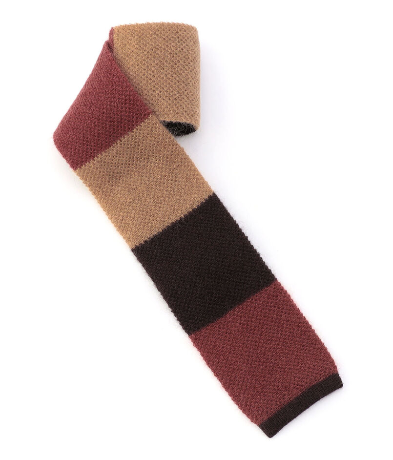 Bleck ウールナイロン ニットタイ