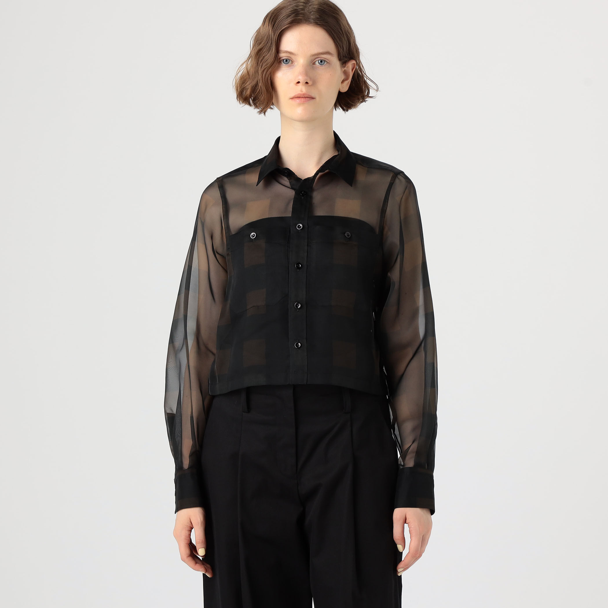 【さすけ】HYKE ハイク PLAID GATHERED SHIRT さすけ様専用】HYKE ハイク PLAID GATHERED SHIRT - メルカリ