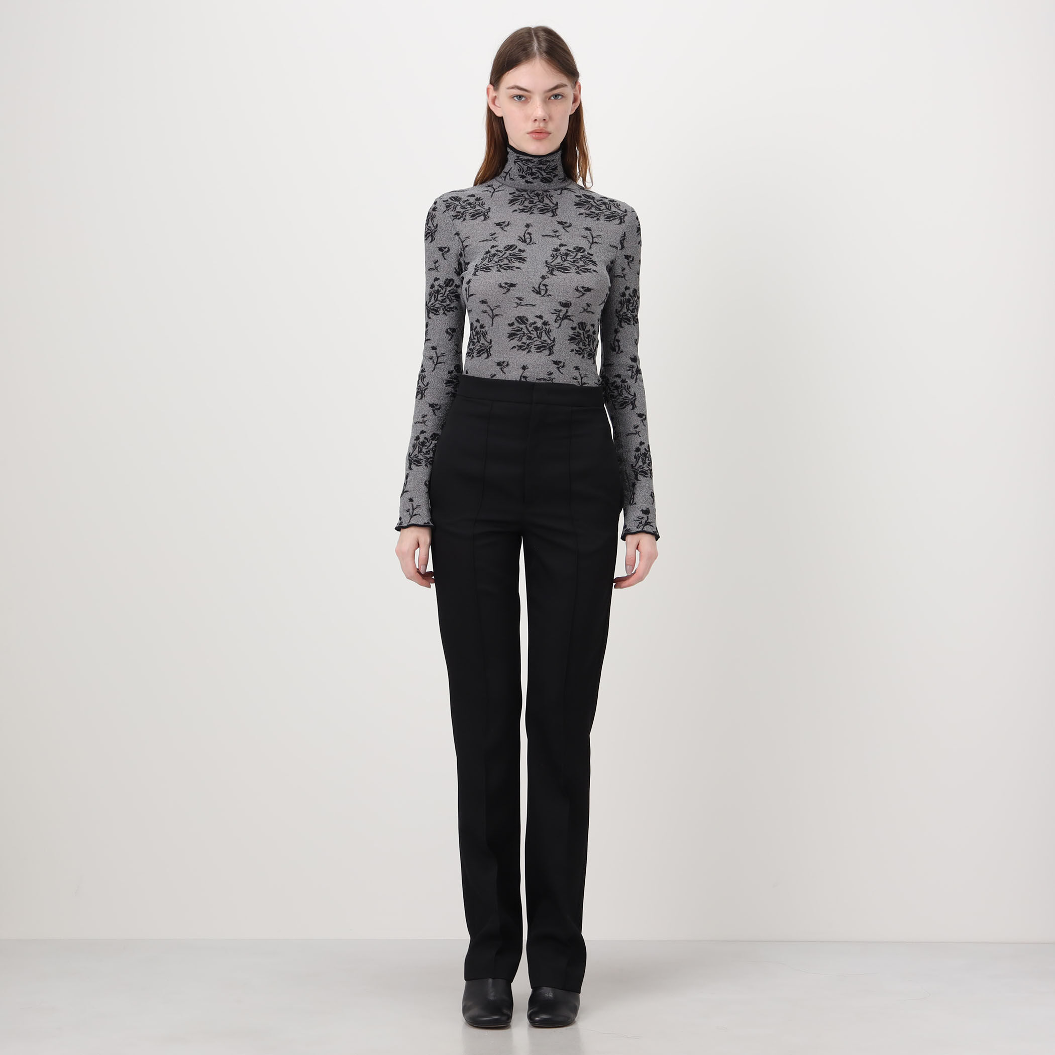 Mame Kurogouchi Floral Jacquard Knit Bodysuit ジャカード ボディ