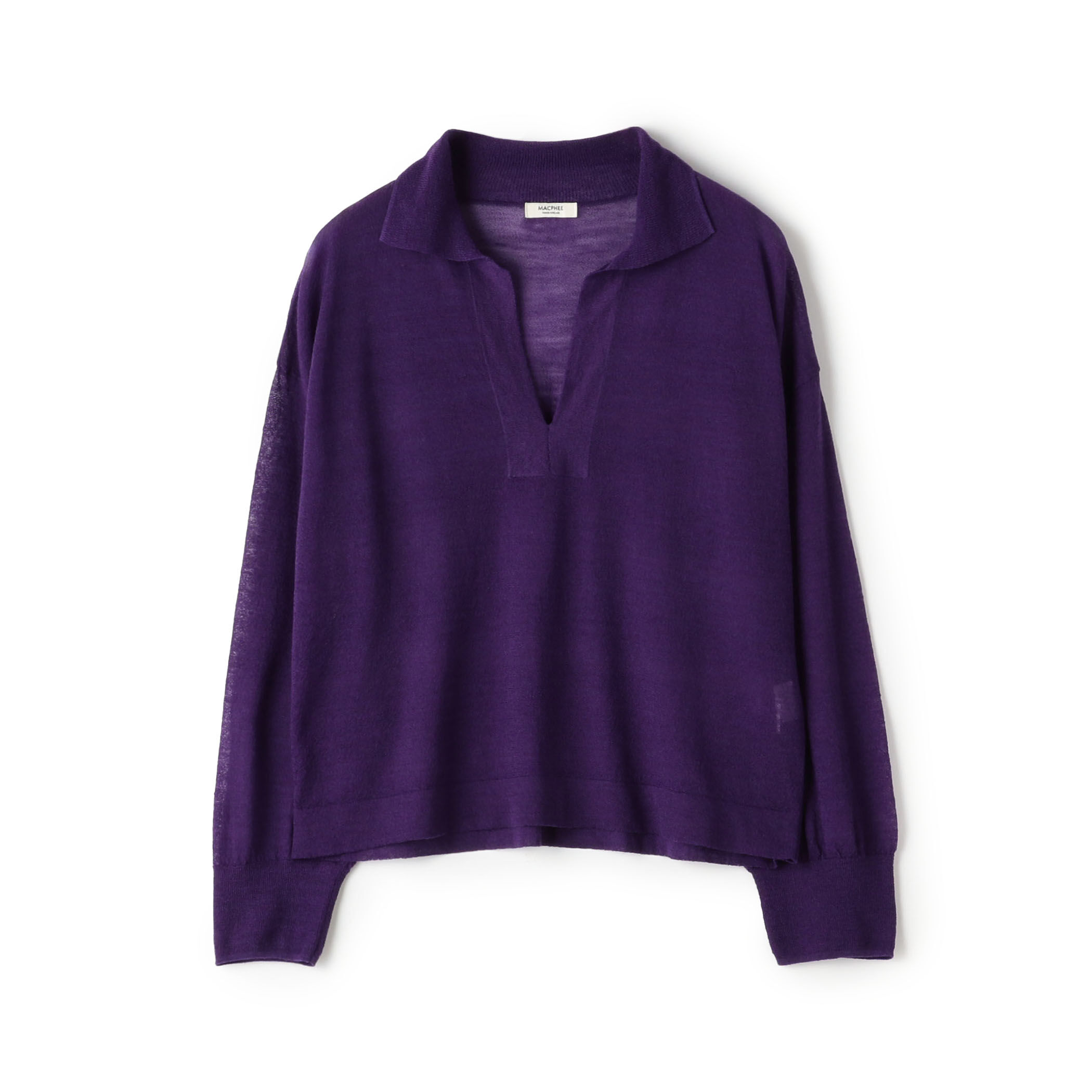 シアーウールブレンド スキッパープルオーバー｜トゥモローランド 公式通販