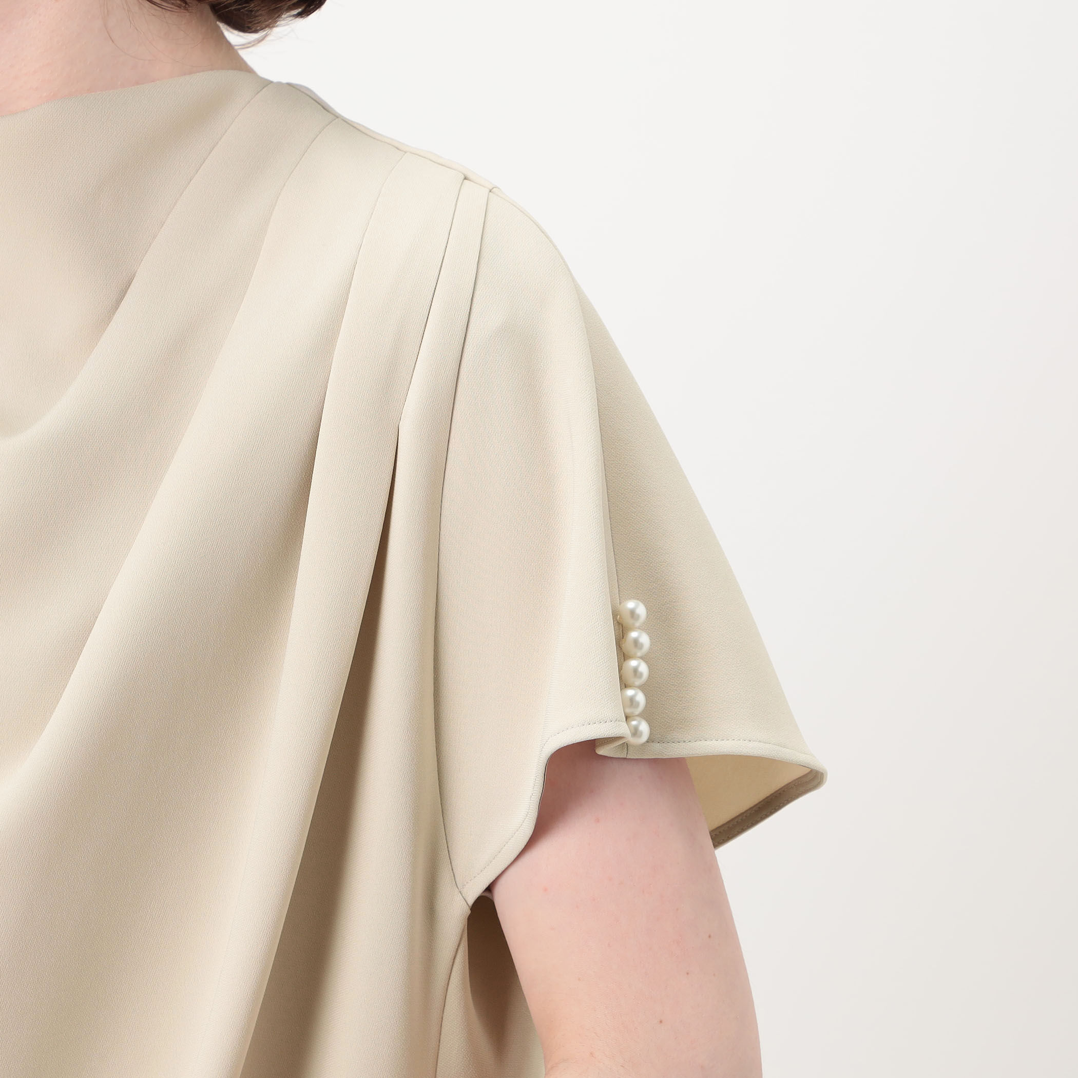 別注】FLICKA for TOMORROWLAND with pearl ドレス｜トゥモローランド