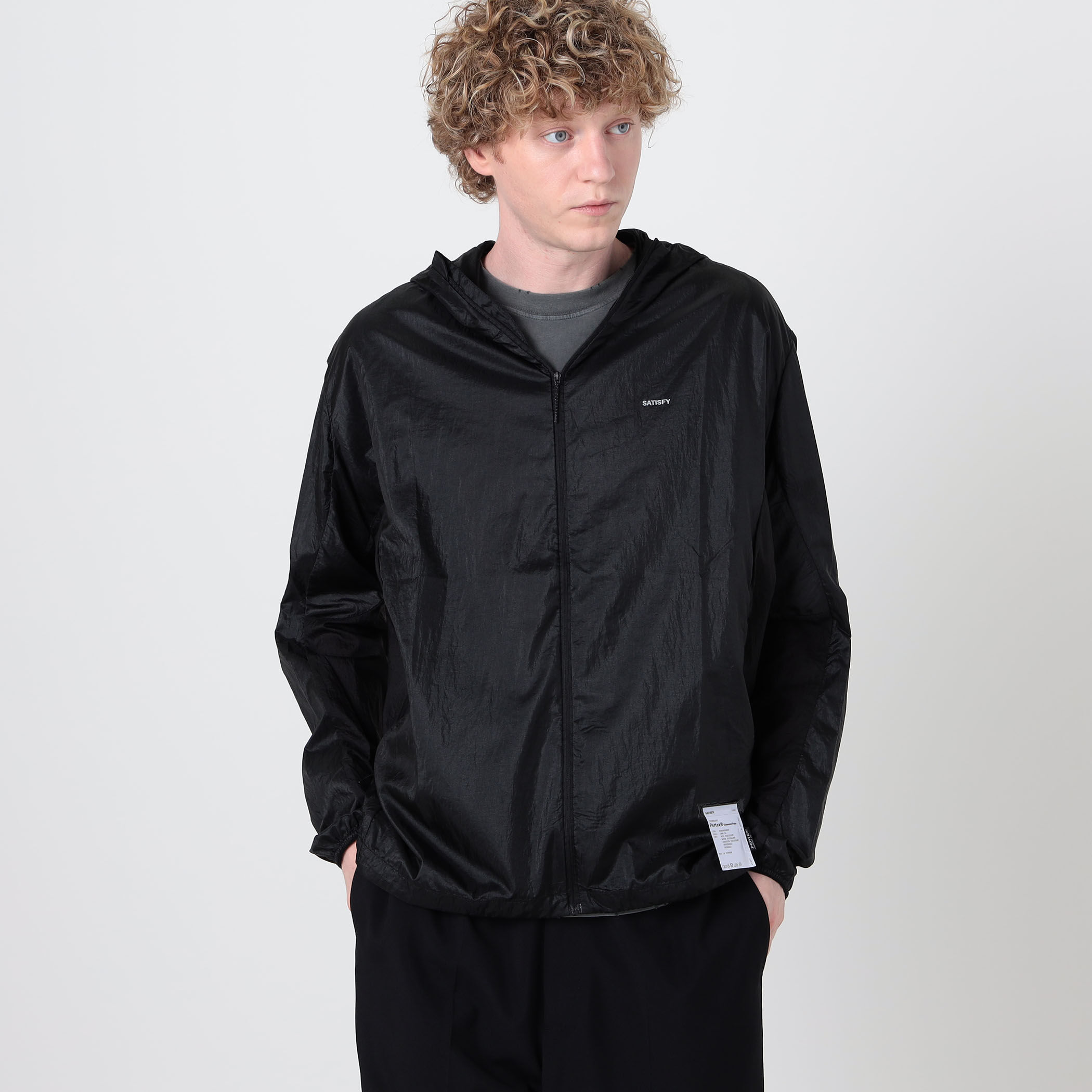 SATISFY Pertex Diamond Windbreaker ナイロン ウインドブレーカー